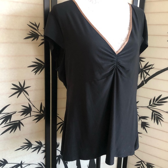 Gilligan & Ohama Black Sleepwear Top Plus Size XXL - 2X - Picture 2 of 11